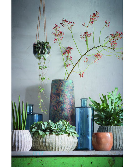 Decoratieve fles - Blauw