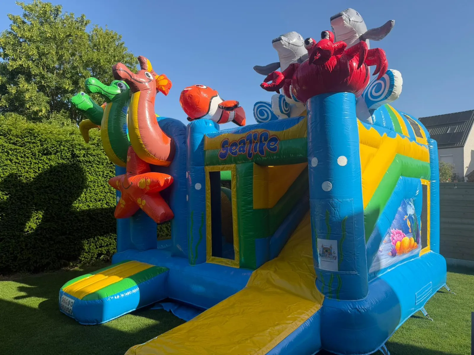 Multiplay Seaworld Springkasteel - foto 5